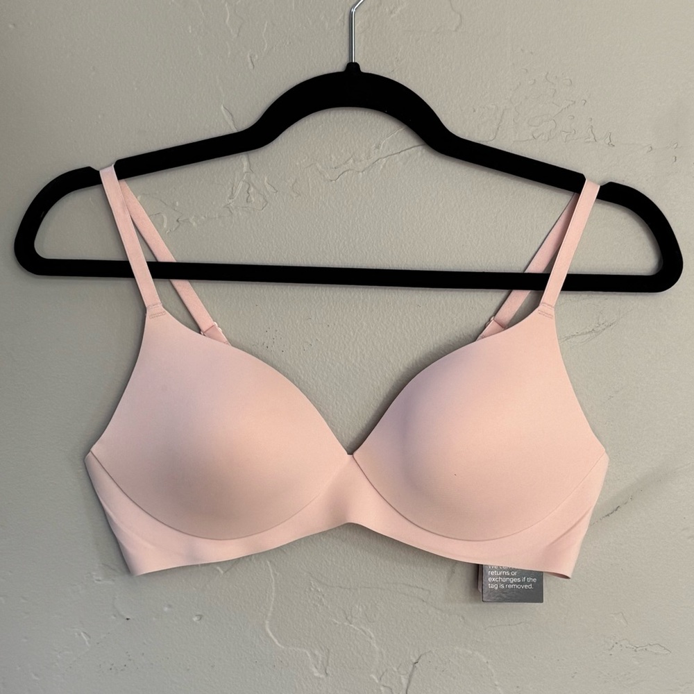EBY 3D seamless precision bra pink SMALL